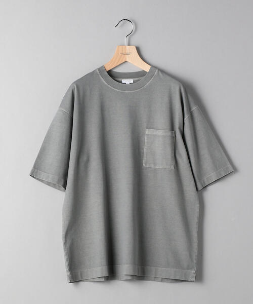 BEAUTY&YOUTH UNITED ARROWS(ビューティーアンドユースユナイテッドアローズ)の「BY ハイゲージコットン ピグメント ワイドフォルム Tシャツ(Tシャツ/カットソー・メンズ・コバルトブルー/グレー/ブラック・LARGE/MEDIUM/SMALL/X-LARGE)」の18枚目の写真