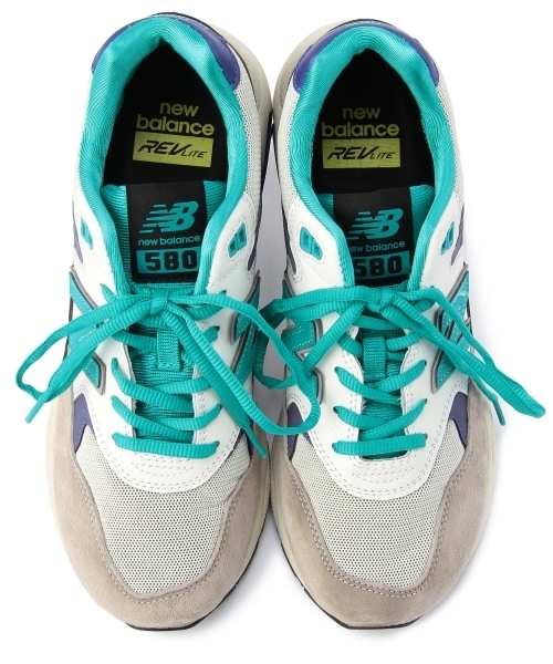 Another Edition（アナザーエディション）の「NB MRT580（スニーカー・レディース・ホワイト/ピンク・23.5cm/22.5cm/24.5cm）」の7枚目の写真