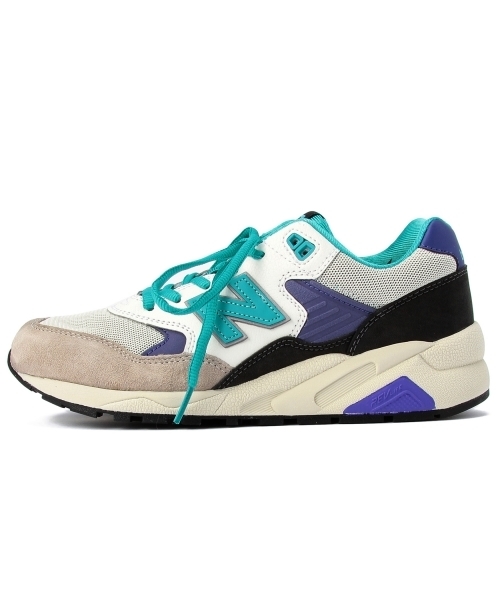 Another Edition（アナザーエディション）の「NB MRT580（スニーカー・レディース・ホワイト/ピンク・23.5cm/22.5cm/24.5cm）」の8枚目の写真