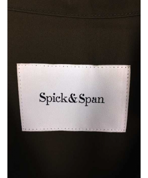 Spick & Span メンツイル Aラインヘンケイトレンチ トレンチコート Spick & Span（スピックアンドスパン）の「メンツイル Aライン