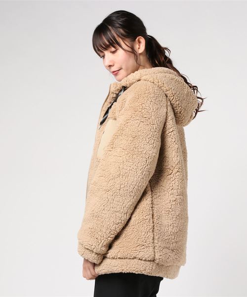 ROXY(ロキシー)の「ROXY/ロキシー RZP194028 ジャケット(ブルゾン・レディース・ベージュ/グレー/アイボリー/ホワイト×ネイビー・M/L)」の7枚目の写真