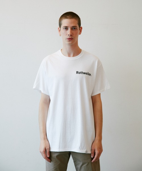 ROTTWEILER(ロットワイラー)の「Small R・W Tee(Tシャツ/カットソー)」|ホワイト