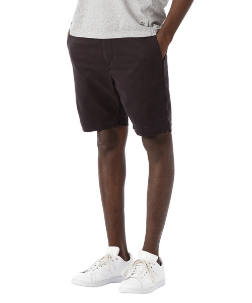 DAILY STANDARD by SANDINISTA(デイリースタンダードバイサンディニスタ)の「B.C. Chino Stretch Shorts / チノストレッチイージーショーツ(チノパンツ・メンズ・ブラック/ベージュ/ネイビー・32inch/30inch/34inch)」の6枚目の写真