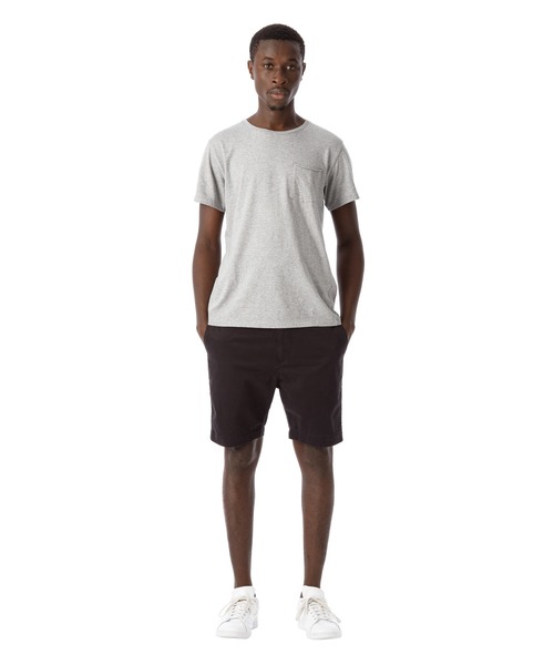DAILY STANDARD by SANDINISTA(デイリースタンダードバイサンディニスタ)の「B.C. Chino Stretch Shorts / チノストレッチイージーショーツ(チノパンツ・メンズ・ブラック/ベージュ/ネイビー・32inch/30inch/34inch)」の12枚目の写真