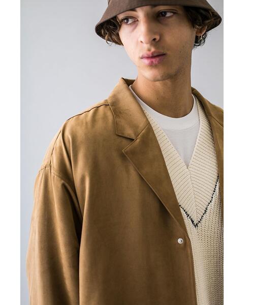 MONKEY TIME（モンキータイム）の「＜monkey time＞ FAKE SUEDE CPO