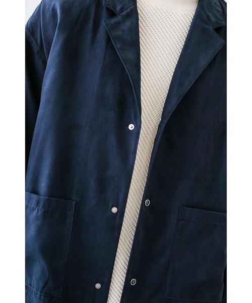 MONKEY TIME（モンキータイム）の「＜monkey time＞ FAKE SUEDE CPO