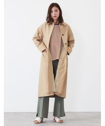 POU DOU DOU | コットンナイロンオーバーサイズコート(その他アウター)