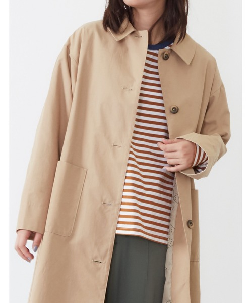 POU DOU DOU（プードゥドゥ）の「コットンナイロンオーバーサイズコート（その他アウター・レディース・ベージュ/ミント/キナリ・3）」の20枚目の写真