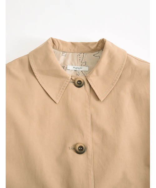 POU DOU DOU（プードゥドゥ）の「コットンナイロンオーバーサイズコート（その他アウター・レディース・ベージュ/ミント/キナリ・3）」の22枚目の写真