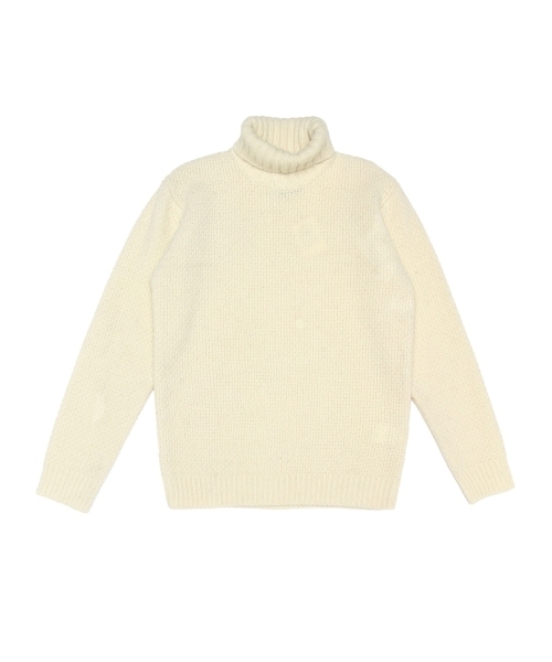 BEAMS（ビームス）の「BEAMS / ミドルゲージ タートルネック（ニット/セーター・メンズ・オフホワイト/グレー/ネイビー・LARGE/SMALL/MEDIUM/X-LARGE）」の21枚目の写真