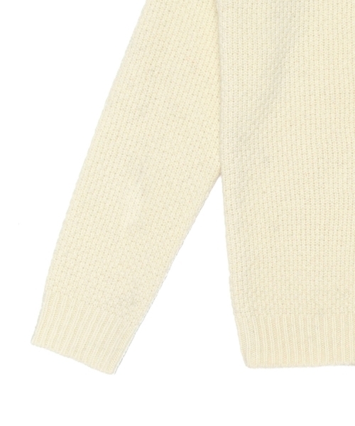 BEAMS（ビームス）の「BEAMS / ミドルゲージ タートルネック（ニット/セーター・メンズ・オフホワイト/グレー/ネイビー・LARGE/SMALL/MEDIUM/X-LARGE）」の16枚目の写真