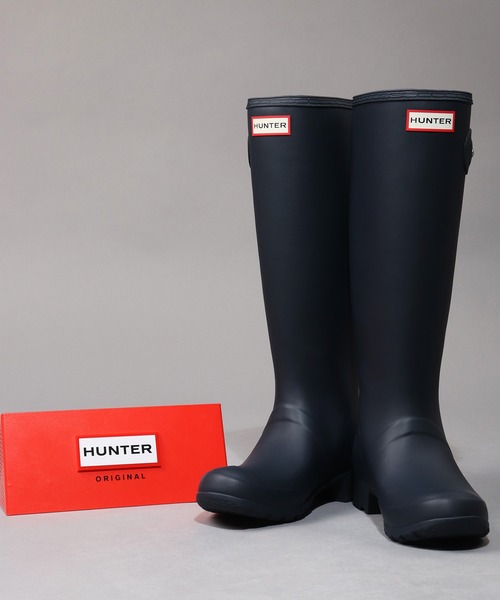 美品　HUNTER ハンター レインブーツ ORIGINAL TOUR ブラック HUNTER ブーツ ロングブーツ ハンター レディース 長靴 レイン