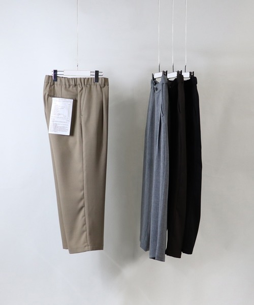 Confirm(コンファーム)の「Confirm / コンファーム ワイドアンクルパンツ(その他パンツ・メンズ・ブラック/ベージュ/ブラウン/グレー・M/L)」の4枚目の写真