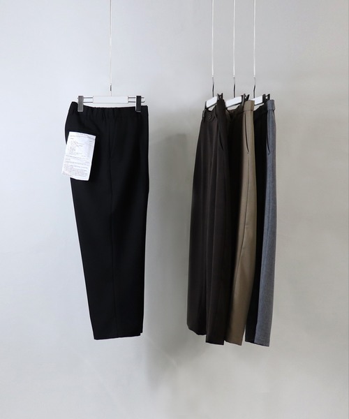 Confirm(コンファーム)の「Confirm / コンファーム ワイドアンクルパンツ(その他パンツ・メンズ・ブラック/ベージュ/ブラウン/グレー・M/L)」の2枚目の写真