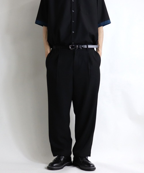 Confirm(コンファーム)の「Confirm / コンファーム ワイドアンクルパンツ(その他パンツ・メンズ・ブラック/ベージュ/ブラウン/グレー・M/L)」の14枚目の写真