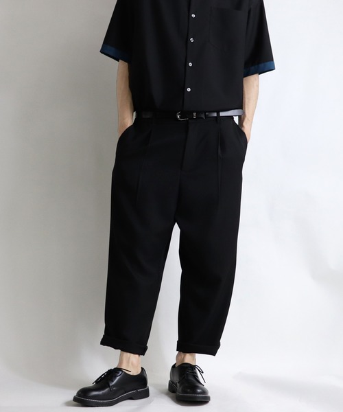 Confirm(コンファーム)の「Confirm / コンファーム ワイドアンクルパンツ(その他パンツ・メンズ・ブラック/ベージュ/ブラウン/グレー・M/L)」の17枚目の写真
