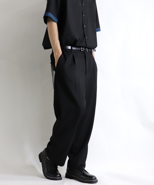 Confirm(コンファーム)の「Confirm / コンファーム ワイドアンクルパンツ(その他パンツ・メンズ・ブラック/ベージュ/ブラウン/グレー・M/L)」の15枚目の写真