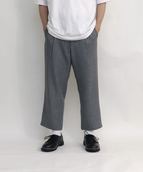 Confirm(コンファーム)の「Confirm / コンファーム ワイドアンクルパンツ(その他パンツ・メンズ・ブラック/ベージュ/ブラウン/グレー・M/L)」の19枚目の写真
