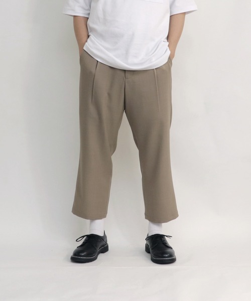 Confirm(コンファーム)の「Confirm / コンファーム ワイドアンクルパンツ(その他パンツ・メンズ・ブラック/ベージュ/ブラウン/グレー・M/L)」の20枚目の写真