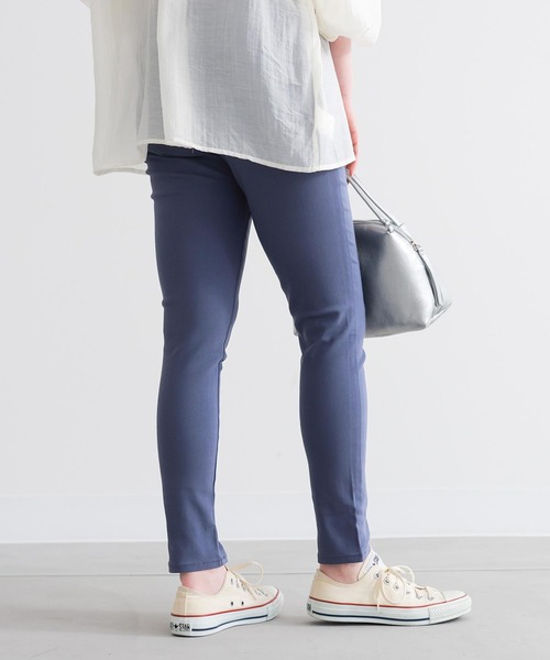 n'OrLABEL(ノアールレーベル)の「『フレキシンストレッチレギパン』(その他パンツ・レディース・オフホワイト/オリーブ/カーキ/グリーン/ピンクベージュ/チャコール/テラコッタ/ブラック/ライトグレー/モカ/ダークネイビー/バーガンディー/モスグリーン/パープル/ライトベージュ/イエロー/グレイッシュブルー/ライトブルー/ラベンダー/ブラック系1/ブルー系1/チェック・S/M/3L/LL/L)」の14枚目の写真