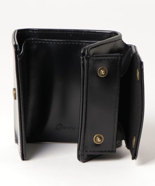 DEVICE（デバイス）の「Rename カウレザー本革 3つ折り コンパクト ミニ 財布 ウォレット（財布・メンズ・ブラック/パイソン/ダークブラウン/グリーン・FREE）」の21枚目の写真