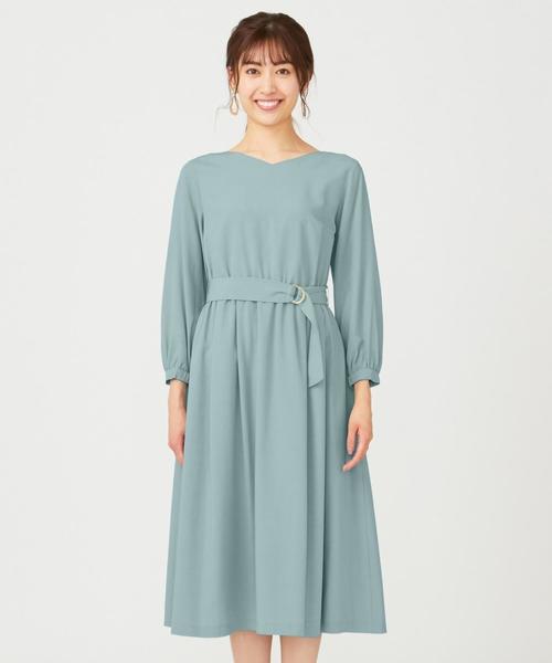 ANY SIS(エニィスィス)の「【WEB限定色あり】スカーフポイントベルト ワンピース(ワンピース・レディース・ベージュ系/ネイビー系/ライトグリーン系/ライラック系・1/2/3)」の16枚目の写真