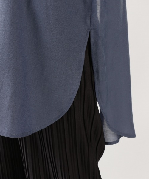 LOWRYS FARM(ローリーズファーム)の「シアードレスシャツSS 892378(シャツ/ブラウス・レディース・ブラック/グレー/ブルー・FREE)」の21枚目の写真