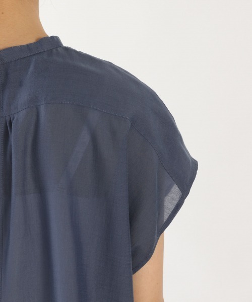 LOWRYS FARM(ローリーズファーム)の「シアードレスシャツSS 892378(シャツ/ブラウス・レディース・ブラック/グレー/ブルー・FREE)」の13枚目の写真