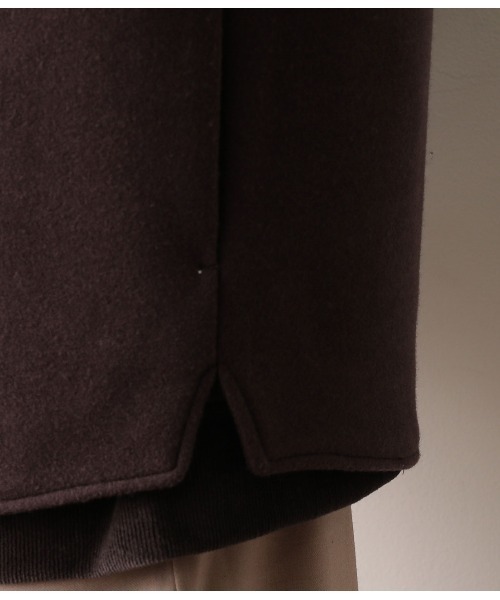 JUNRED（ジュンレッド）の「【ふんわり軽くて暖かい】ウーリータッチCPOブルゾン（ブルゾン・メンズ・ベージュ/ブラウン/サックスブルー/ベージュ系その他・S/M/L）」の21枚目の写真