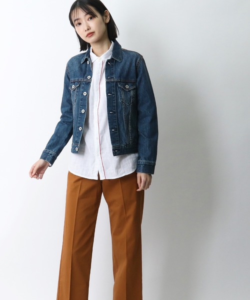 【美品】GRANDMA MAMA DAUGHTER｜デニムジャケット GRANDMA MAMA DAUGHTER｜デニムジャケット GJ53091W1 - GRANDMA MAMA