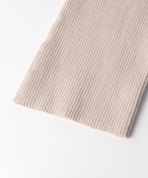 Drawer（ドゥロワー）の「Drawer 16Gコットンミックスリブニット  