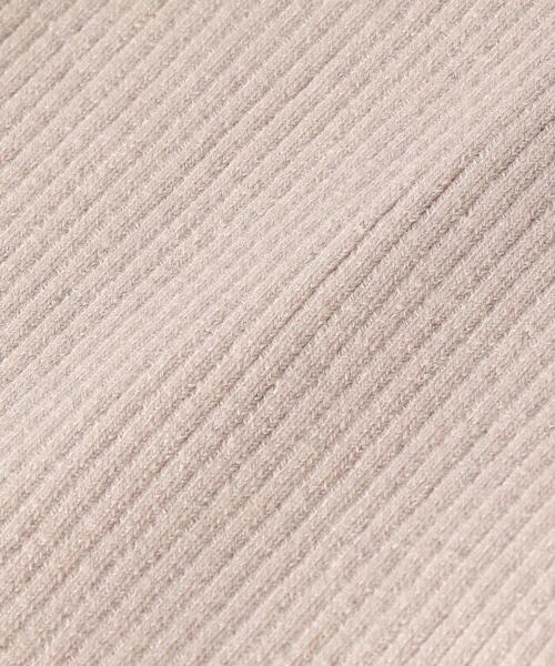 Drawer（ドゥロワー）の「Drawer 16Gコットンミックスリブニット  