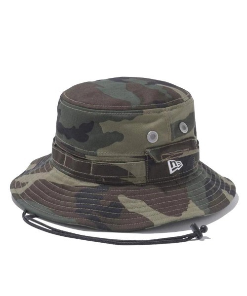 NEW ERA（ニューエラ）の「【NEW ERA】アドベンチャー ダックコットン [BSC]（ハット・メンズ・ブラック/モスグリーン/グリーン系カモフラージュ/インディゴブルー/ネイビー/タン・L-XL/S-M/M-L）」の6枚目の写真