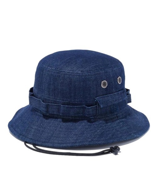 NEW ERA（ニューエラ）の「【NEW ERA】アドベンチャー ダックコットン [BSC]（ハット・メンズ・ブラック/モスグリーン/グリーン系カモフラージュ/インディゴブルー/ネイビー/タン・L-XL/S-M/M-L）」の5枚目の写真