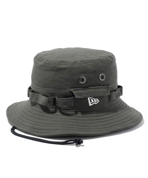 NEW ERA（ニューエラ）の「【NEW ERA】アドベンチャー ダックコットン [BSC]（ハット・メンズ・ブラック/モスグリーン/グリーン系カモフラージュ/インディゴブルー/ネイビー/タン・L-XL/S-M/M-L）」の4枚目の写真