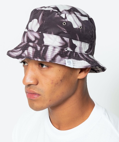 BEDWIN & THE HEARTBREAKERS(ベドウィン アンド ザ ハートブレイカーズ)の「ALOHA BOONIE HAT "BOBBY"(ハット・メンズ・ブラック/ブルー/ピンク・SMALL/MEDIUM/LARGE)」の2枚目の写真