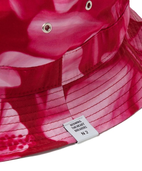 BEDWIN & THE HEARTBREAKERS(ベドウィン アンド ザ ハートブレイカーズ)の「ALOHA BOONIE HAT "BOBBY"(ハット・メンズ・ブラック/ブルー/ピンク・SMALL/MEDIUM/LARGE)」の9枚目の写真
