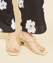 BEAUTY&YOUTH UNITED ARROWS | BY∴ スマートクロス セットバッグヒールサンダル(サンダル)