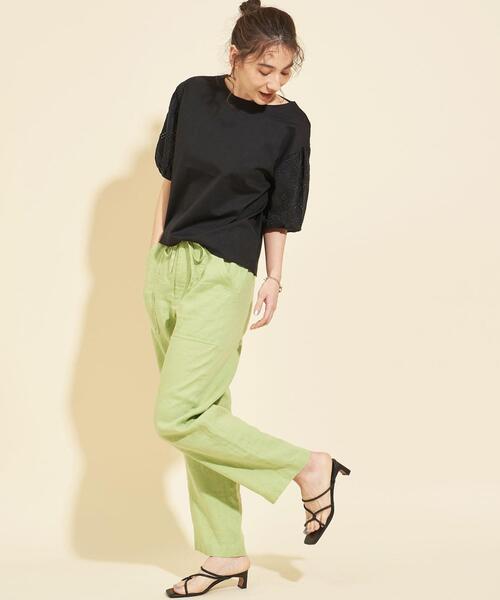 BEAUTY&YOUTH UNITED ARROWS（ビューティーアンドユースユナイテッドアローズ）の「BY∴ スマートクロス セットバッグヒールサンダル（サンダル・レディース・オフホワイト/グレー/ブラック/イエロー・37/36h/38/36/37h/35h）」の20枚目の写真