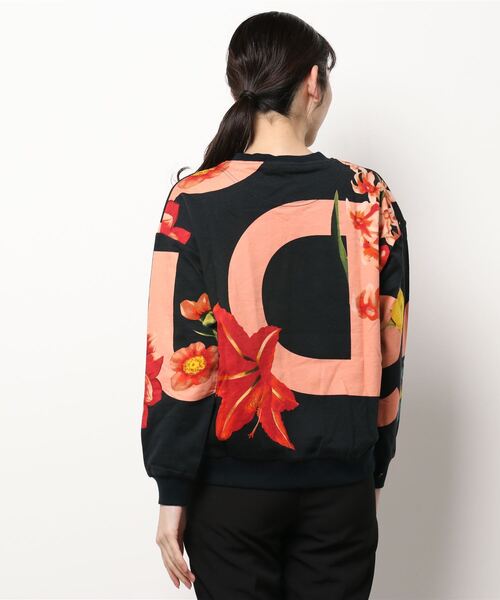Desigual(デシグアル)の「スウェット長袖 BERLIN(スウェット・レディース・ブラック・S/M/L)」の3枚目の写真