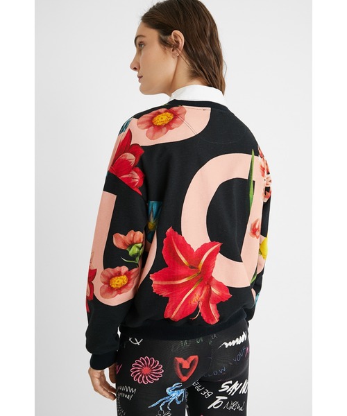 Desigual(デシグアル)の「スウェット長袖 BERLIN(スウェット・レディース・ブラック・S/M/L)」の9枚目の写真