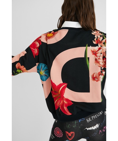 Desigual(デシグアル)の「スウェット長袖 BERLIN(スウェット・レディース・ブラック・S/M/L)」の6枚目の写真