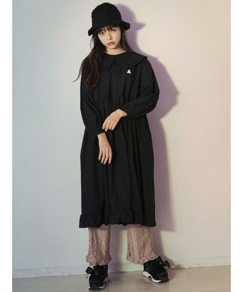 セール フリルカラーシャツワンピース ワンピース Merry Jenny メリージェニー のファッション通販 Zozotown