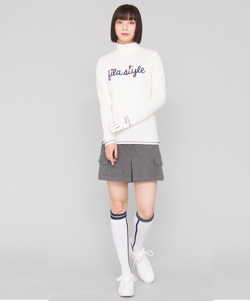 FILA（フィラ）の「【FILA GOLF/フィラゴルフ】裏起毛 ジャージ素材