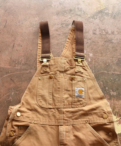 Carhartt（カーハート）の「【ヴィンテージ古着】Carhartt/カーハート ダック地 オーバーオール（サロペット/オーバーオール・メンズ・ベージュ・32）」の8枚目の写真