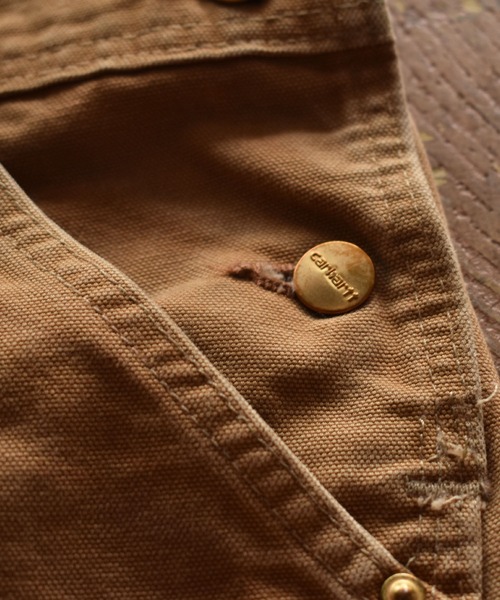 Carhartt（カーハート）の「【ヴィンテージ古着】Carhartt/カーハート ダック地 オーバーオール（サロペット/オーバーオール・メンズ・ベージュ・32）」の7枚目の写真