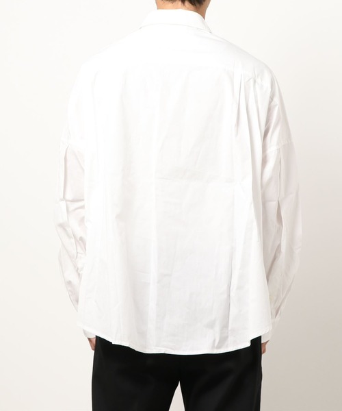 VOTE MAKE NEW CLOTHES(ボートメイクニュークローズ)の「VOTEMakeNewClothes/ヴォートメイクニュークローズ/オーバーサイズシャツ/Marvel BD Shirts(シャツ/ブラウス・メンズ・ホワイト・MEDIUM/LARGE)」の3枚目の写真