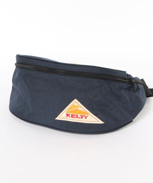 KELTY(ケルティ)の「【KELTY/ケルティ】 ナイロン ボディーバッグ ワンポイント コーデュラナイロン 5L ウエストバッグ/ ショルダーバッグ/ BAG/(ボディバッグ/ウエストポーチ・メンズ・ブラック/ネイビー/サンドベージュ・FREE)」の4枚目の写真