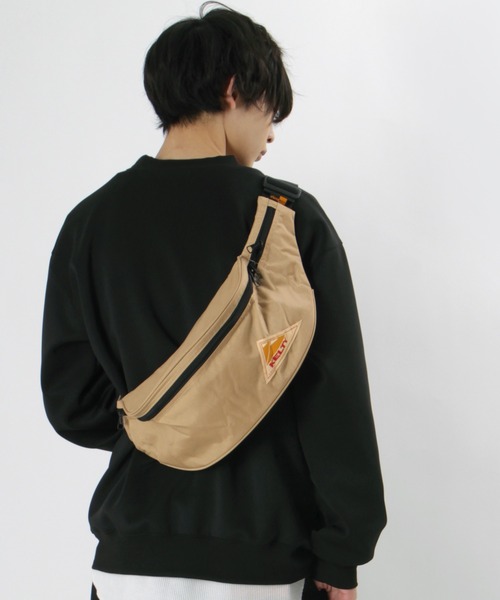 KELTY(ケルティ)の「【KELTY/ケルティ】 ナイロン ボディーバッグ ワンポイント コーデュラナイロン 5L ウエストバッグ/ ショルダーバッグ/ BAG/(ボディバッグ/ウエストポーチ・メンズ・ブラック/ネイビー/サンドベージュ・FREE)」の14枚目の写真