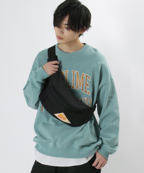 KELTY(ケルティ)の「【KELTY/ケルティ】 ナイロン ボディーバッグ ワンポイント コーデュラナイロン 5L ウエストバッグ/ ショルダーバッグ/ BAG/(ボディバッグ/ウエストポーチ・メンズ・ブラック/ネイビー/サンドベージュ・FREE)」の15枚目の写真